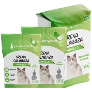 ARENA CALABAZA VAINILLA 25KG